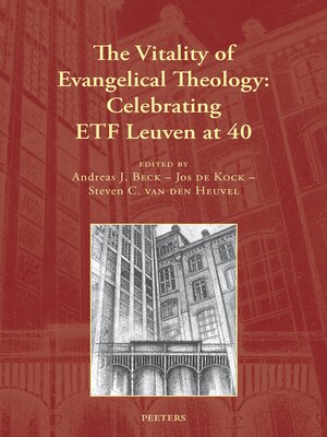 cover image of The Vitality of Evangelical Theology